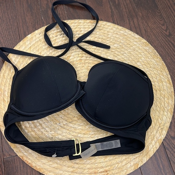 Pink Victoria’s Secret’s Push Up Padded Triangle Bikini Top Size 34D - Picture 10 of 10